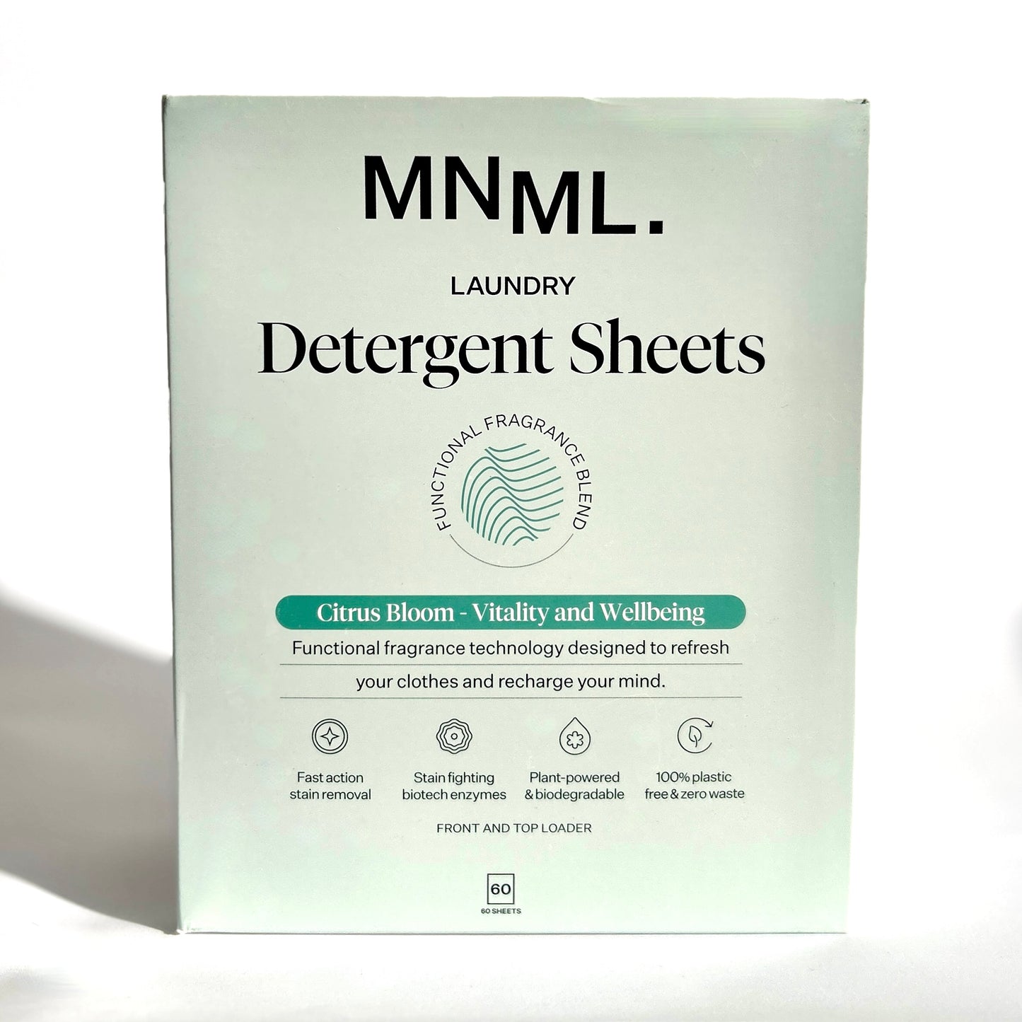 CITRUS Vitality + Wellbeing Laundry Detergent Sheets (60 Pack)