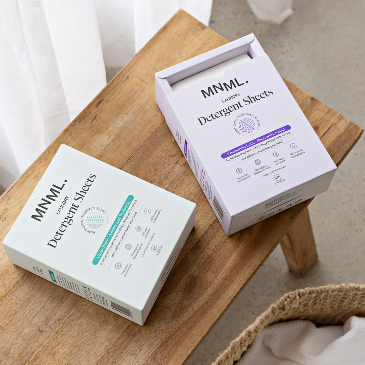 CHAMOMILE CALM Relax + Unwind Laundry Detergent Sheets (60 Pack)